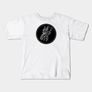 Graffiti Style Calligraphic Lines Kids T-Shirt